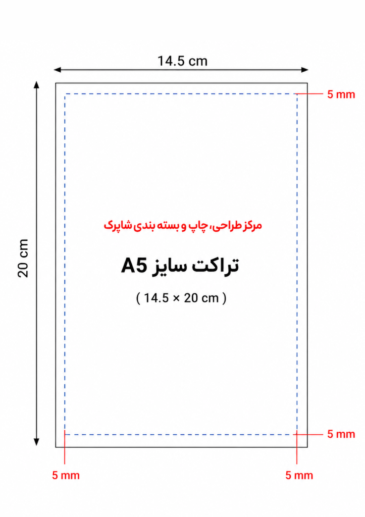 چاپ تراکت A5
