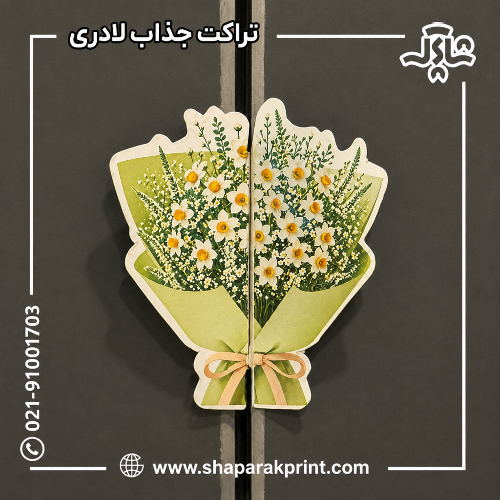 چاپ تراکت لای دری